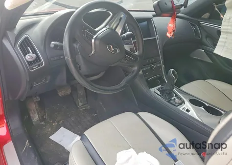 2022 Infiniti Q60 Luxe из США, поврежденный, VIN JN1EV7KK3NM600030